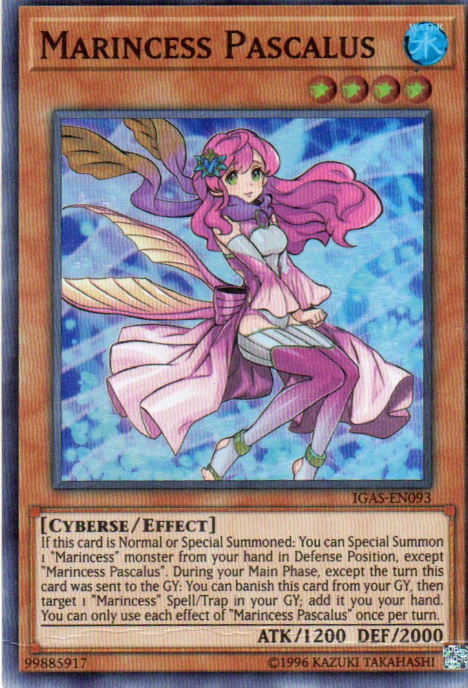 Marincess Pascalus IGAS-EN093 Super rare