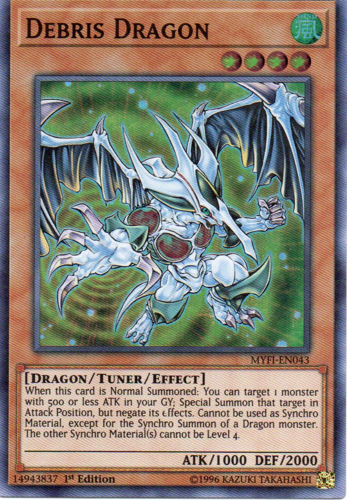 Debris Dragon MYFI-EN043 Super rare