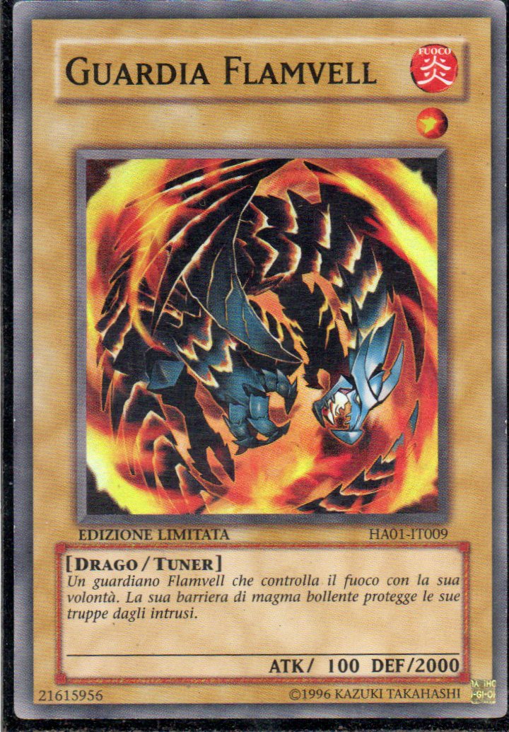 Guardia Flamvell HA01-IT009 Super rare