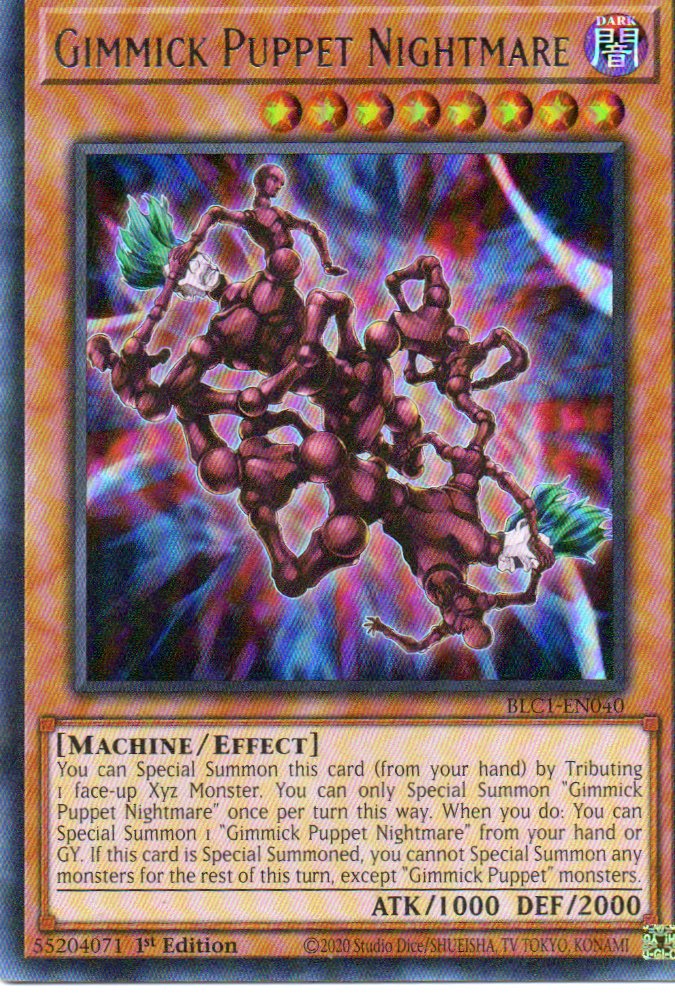 Gimmick Puppet Nightmare BLC1-EN040 Ultra rare