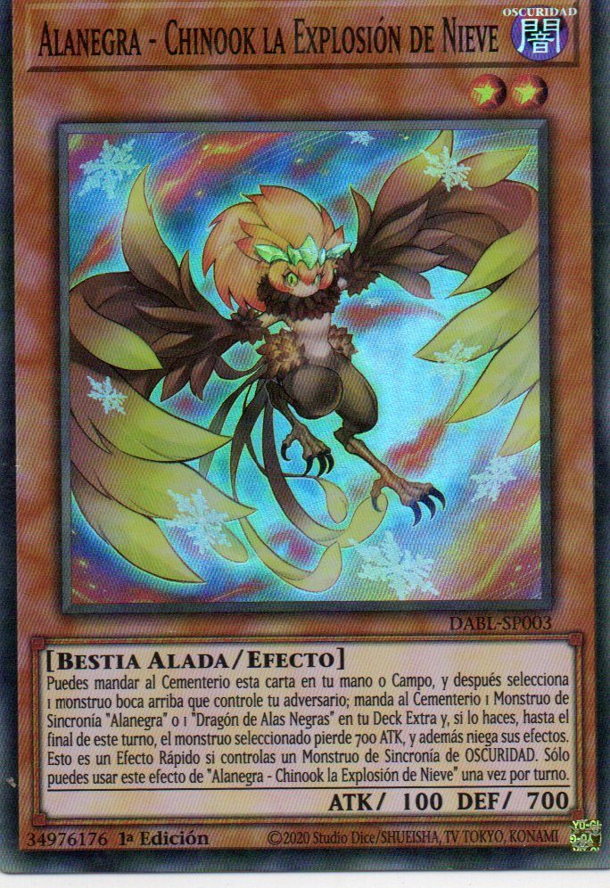 Alanegra - Chinook la Explosion de Nieve DABL-SP003 Super rare