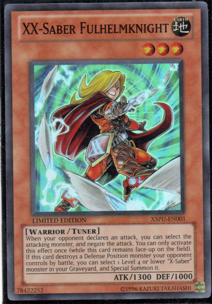 XX-Saber Fulhelmknight XSPU-EN001 Super rare