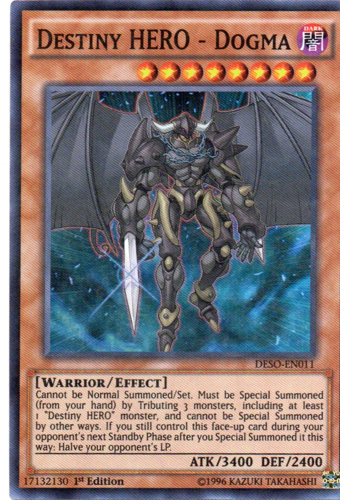 Destiny HERO - Dogma DESO-EN011 Super rare