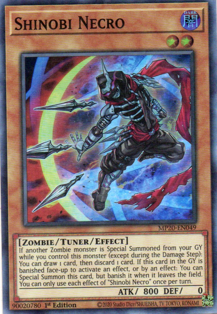Shinobi Necro MP20-EN049 Super rare