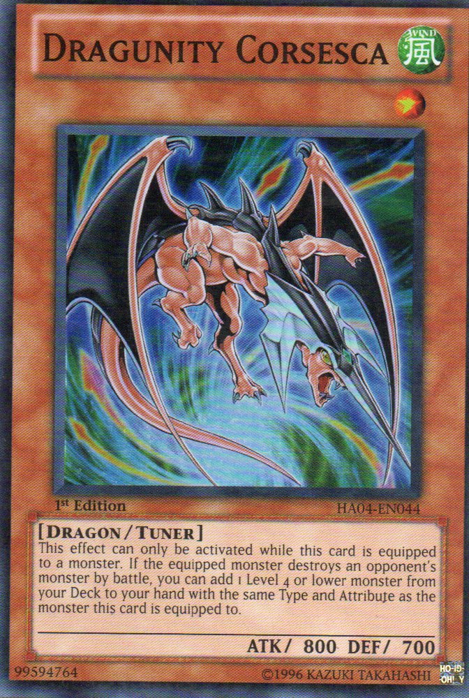 Dragunity Corsesca HA04-EN044 Super rare