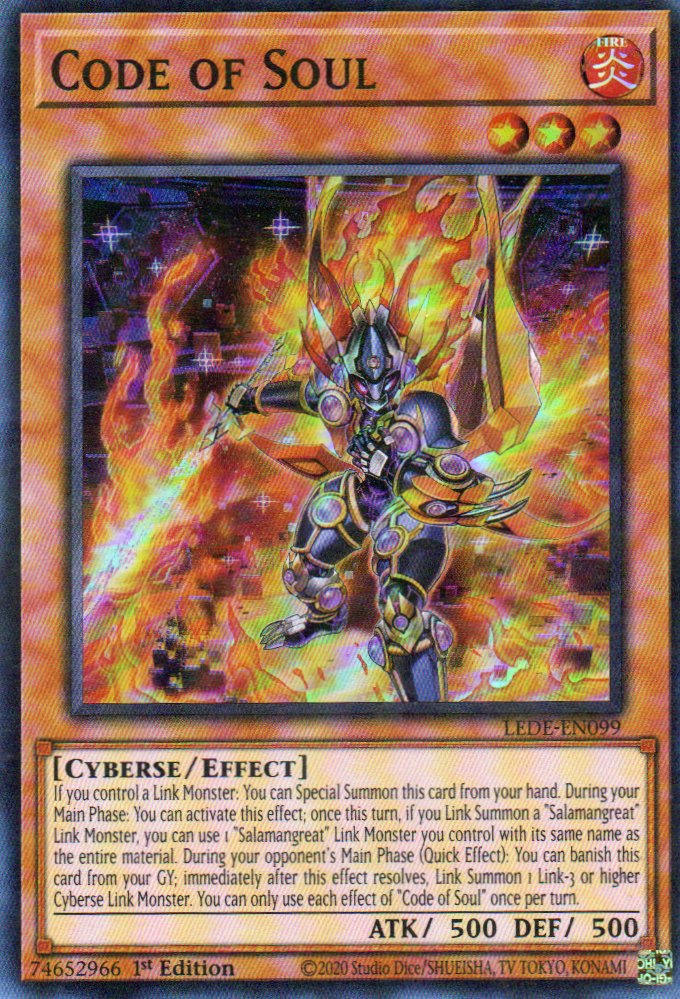 Code of Soul LEDE-EN099 Super rare