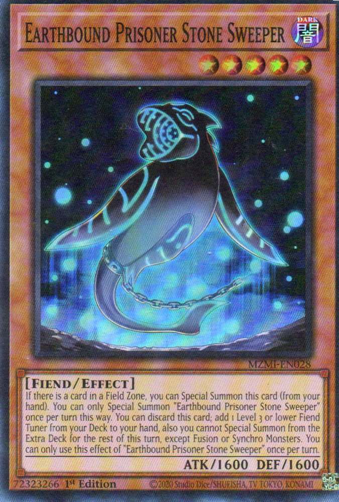 Earthbound Prisioner Stone Sweeper MZMI-EN028 Super rare