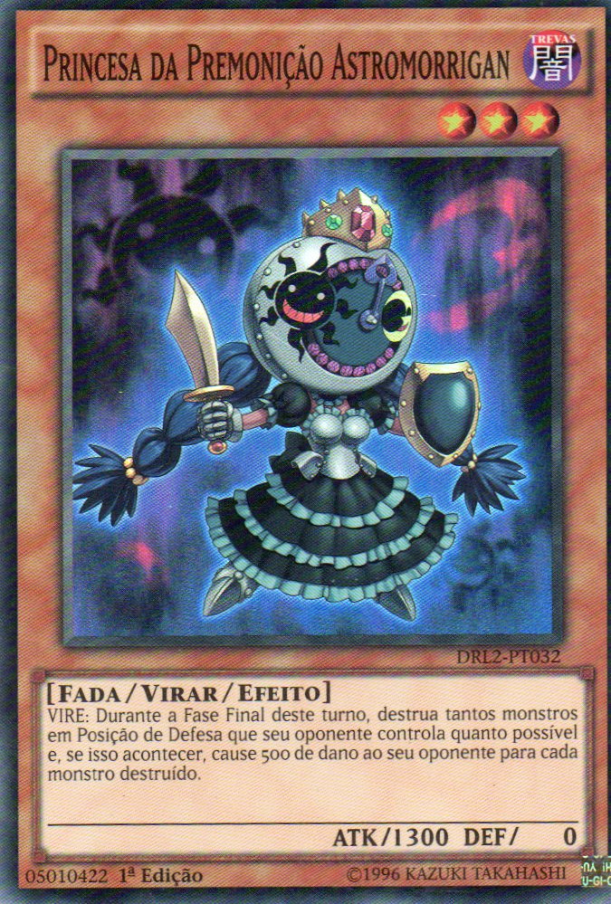 Princesa da Premonicao Astromorrigan DRL2-PT032 Super rare