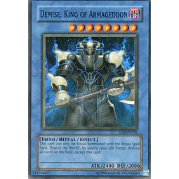 Demise, King of  Armageddon SOI-EN035 Super rare