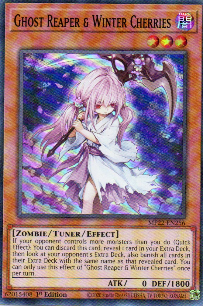 Ghost Reaper & Winter Cherries MP22-EN256 Super rare