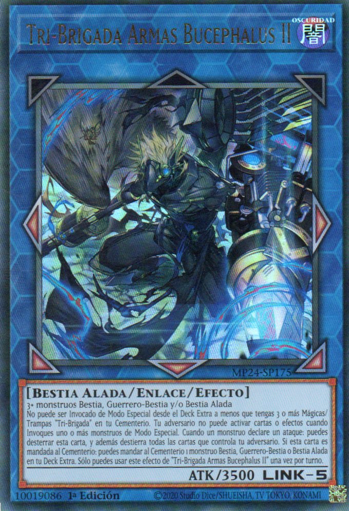 Tri-Brgada Armas Bucephalus II MP24-SP175 Ultra rare