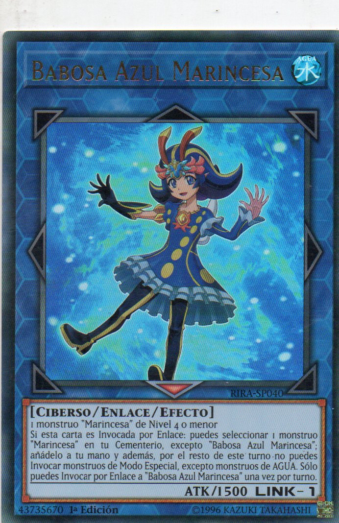 Babosa Azul Marincesa RIRA-SP040 Ultra rare