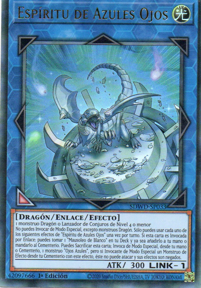Espiritu de Azules Ojos SDWD-SP033 Ultra rare