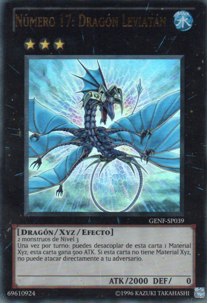 Numero 17: Dragon Leviatan GENF-SP039 Ultra rare