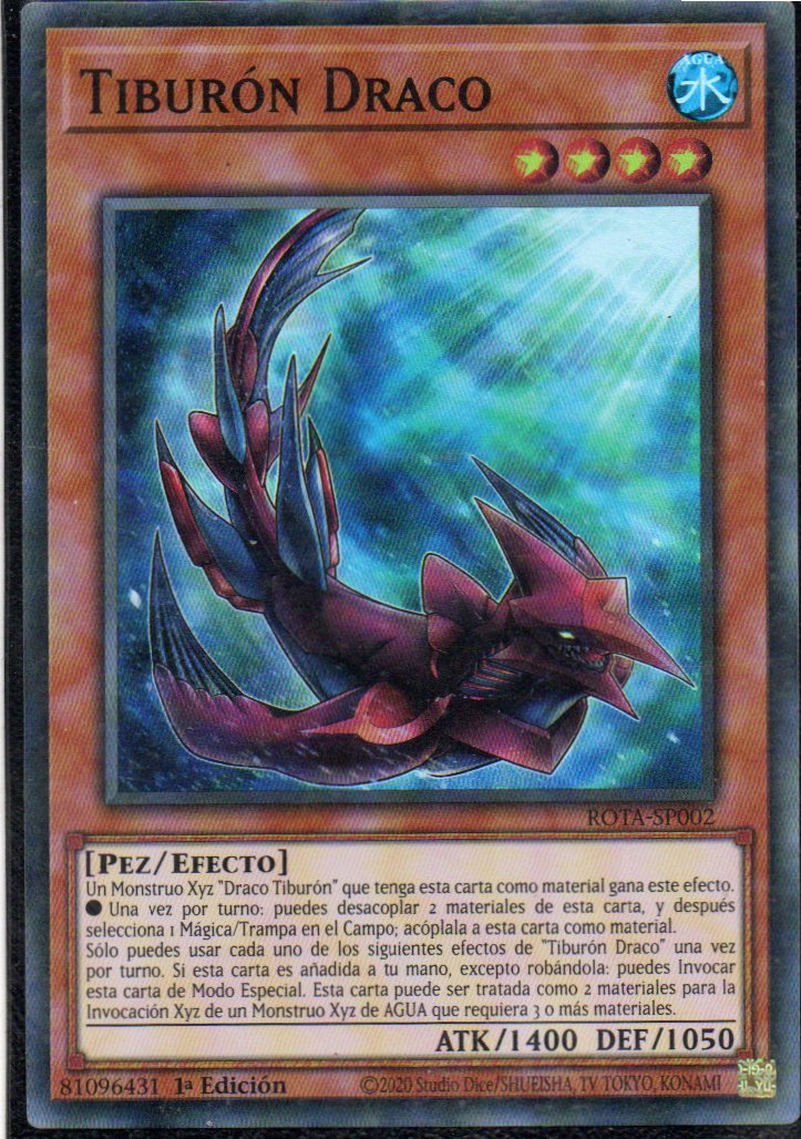 Tiburon Draco ROTA-SP002 Super rare
