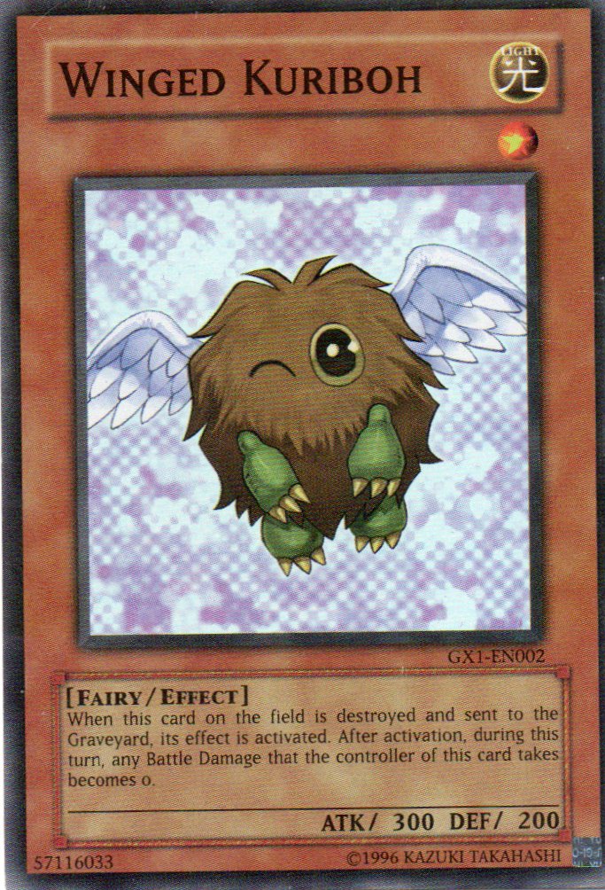 Winged Kuriboh GX1-EN002 Super rare