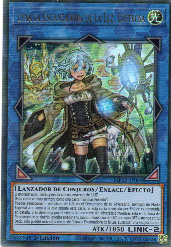 Lyna la Encantadora de la Luz, Lustrosa MP22-SP089 Ultra rare