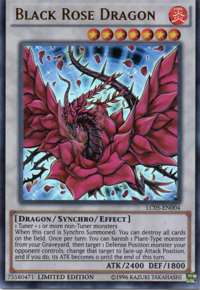 Black Rose Dragon LC05-EN004 Ultra rare