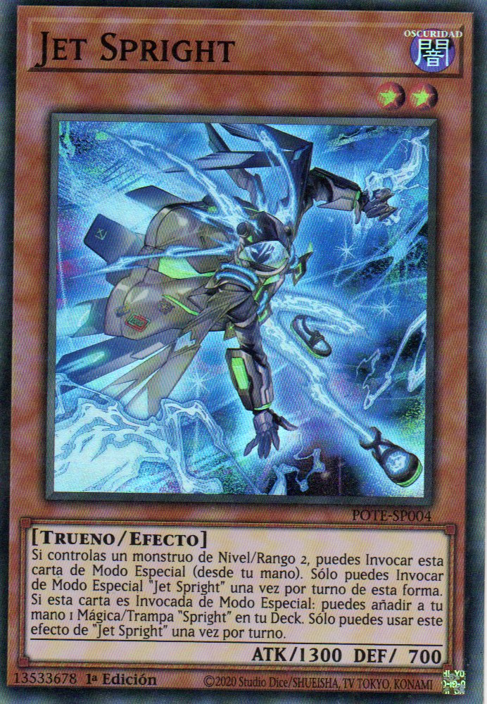 Jet Spright POTE-SP004 super rare