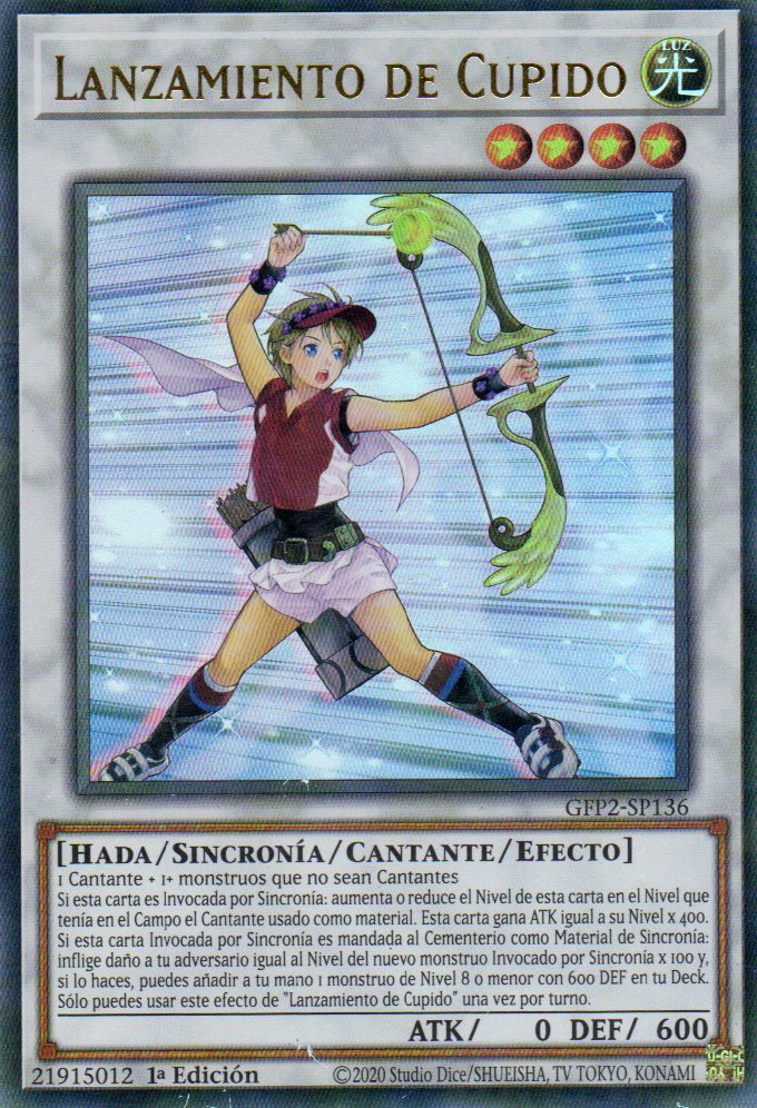 Lanzamiento de Cupido GFP2-SP136 Ultra rare