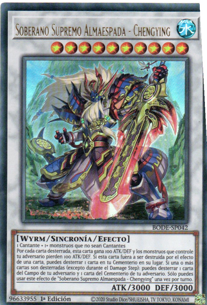Soberano Supremo Almaespada - Chengying BODE-SP042 Ultra rare