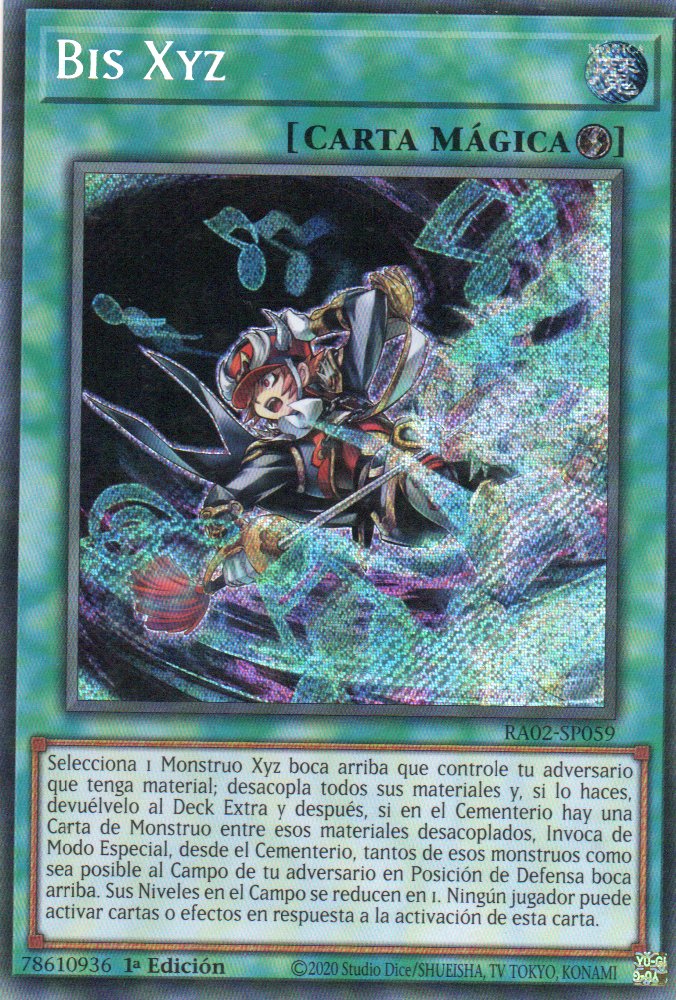 Bis Xyz RA02-SP059 Secret rare