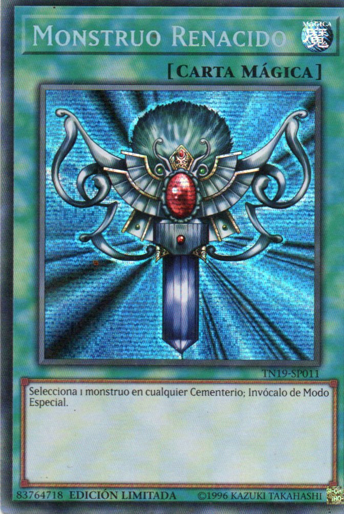 Monstruo Renacido TN19-SP011 Secret rare