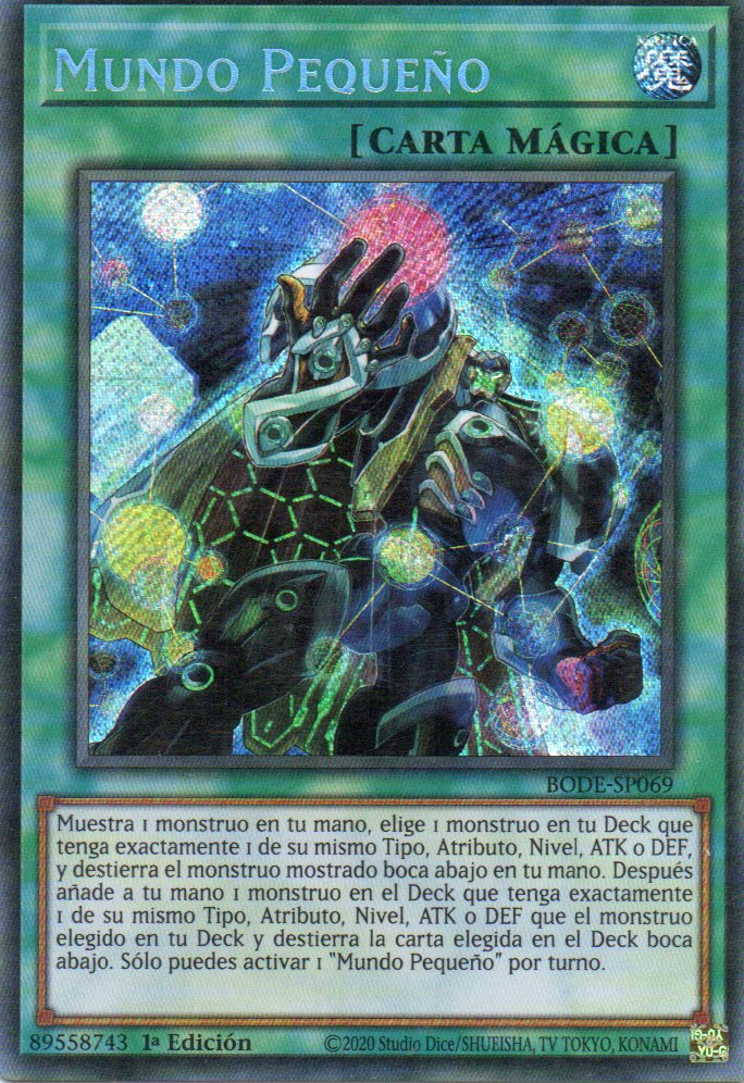 Mundo Pequeño BODE-SP069 Secret rare