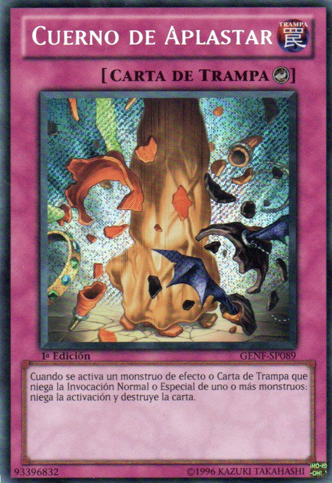 Cuerno de Aplastar GENF-SP089 Secret rare