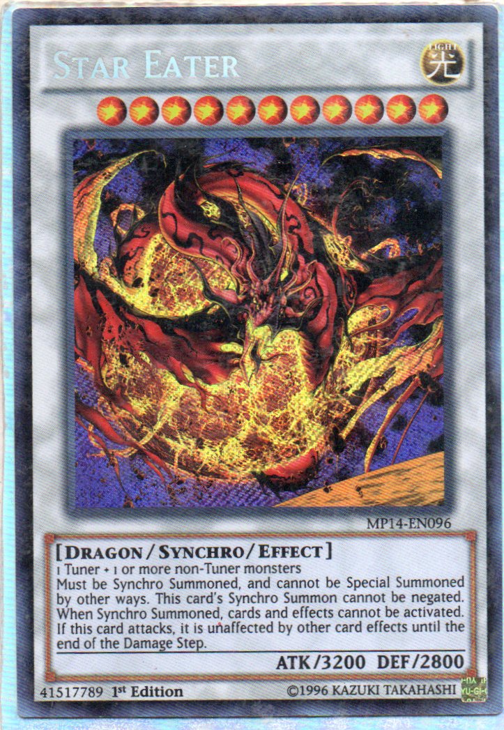 Star Eater MP14-EN096 Secret rare