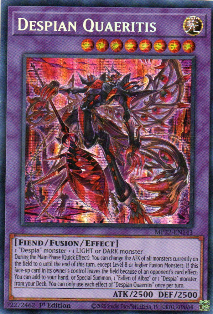 Despian Quaeritis MP22-EN141 Secret rare