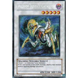 Ally of Justice Catastor HA01-EN026 Secret rare
