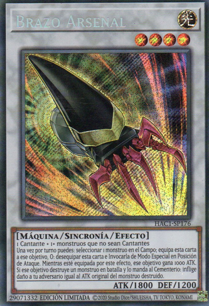 Brazo Arsenal HAC1-SP176 Secret rare
