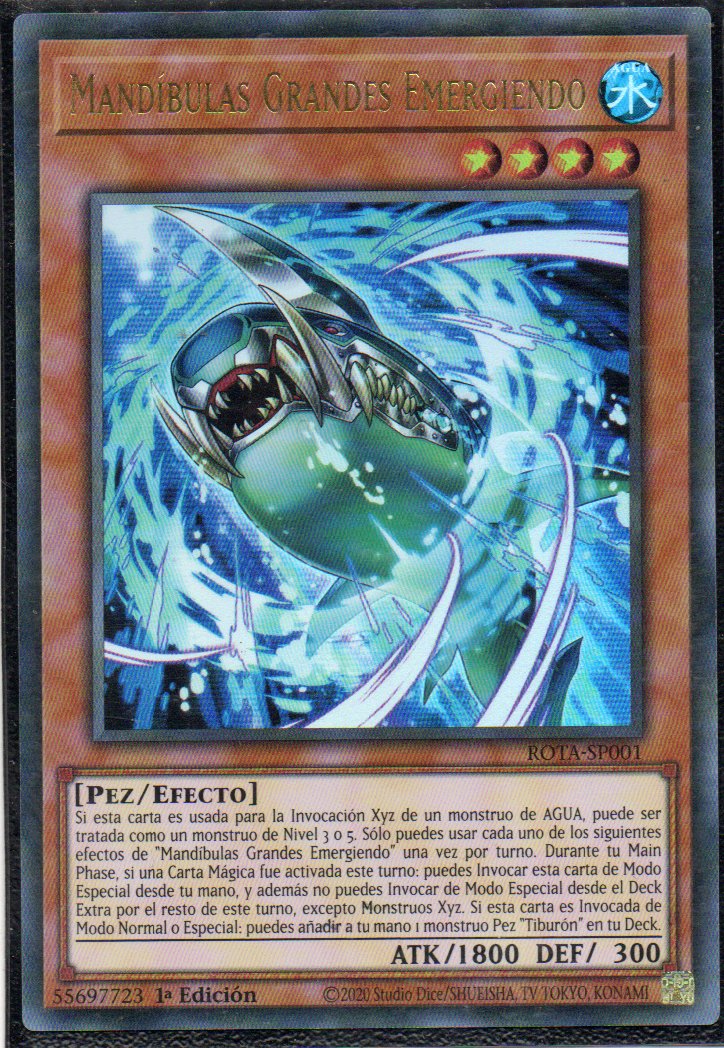 Mandibulas Grandes Emergiendo ROTA-SP001 Ultra rare