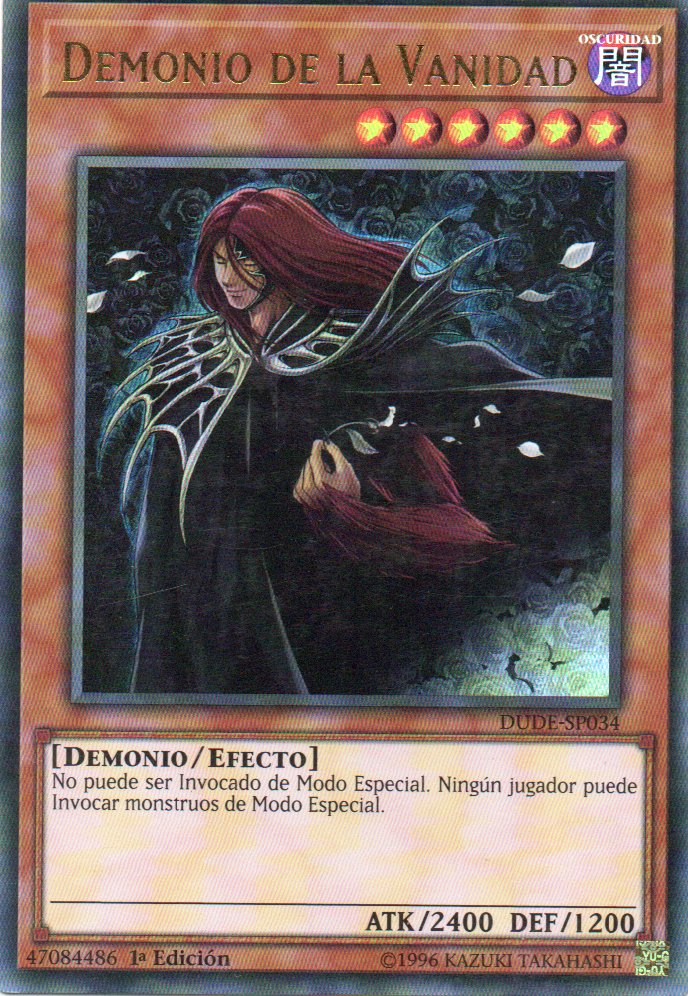 Demonio de la Vanidad DUDE-SP034 Ultra rare