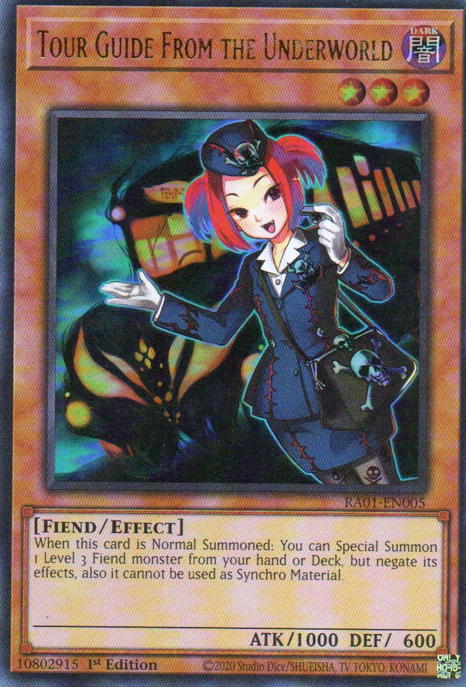 Tour Guide from the Underworld RA01-EN005 Ultra rare