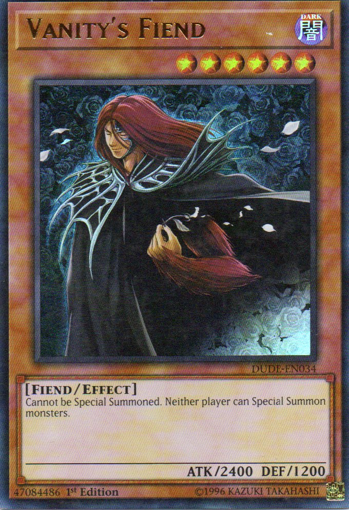 Vanity's Fiend DUDE-EN034 Ultra rare