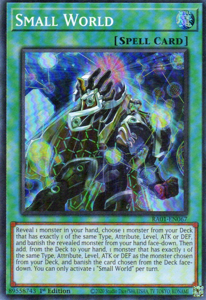 Small World RA01-EN067 Super rare