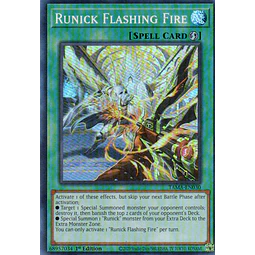 Runick Flashing Fire TAMA-EN030 Super rare