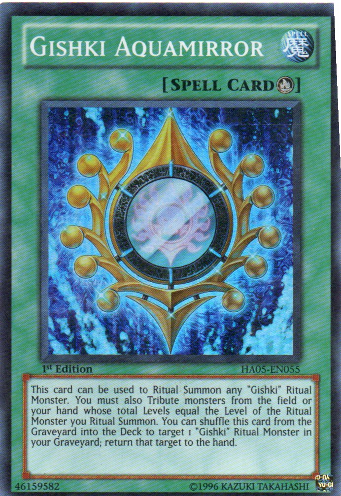 Gishki Aquamirror HA05-EN055 Super rare