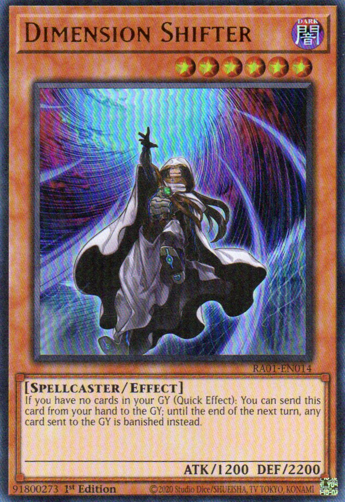 Dimension Shifter RA01-EN014 Ultra rare