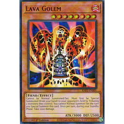 Lava Golem RA01-EN001 Ultra rare