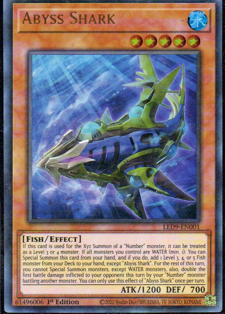 Abyss Shark LED9-EN001 Ultra rare