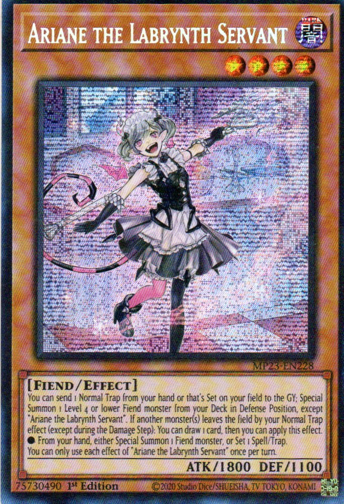 Ariane the Labrynth Servant MP23-EN228 Secret rare