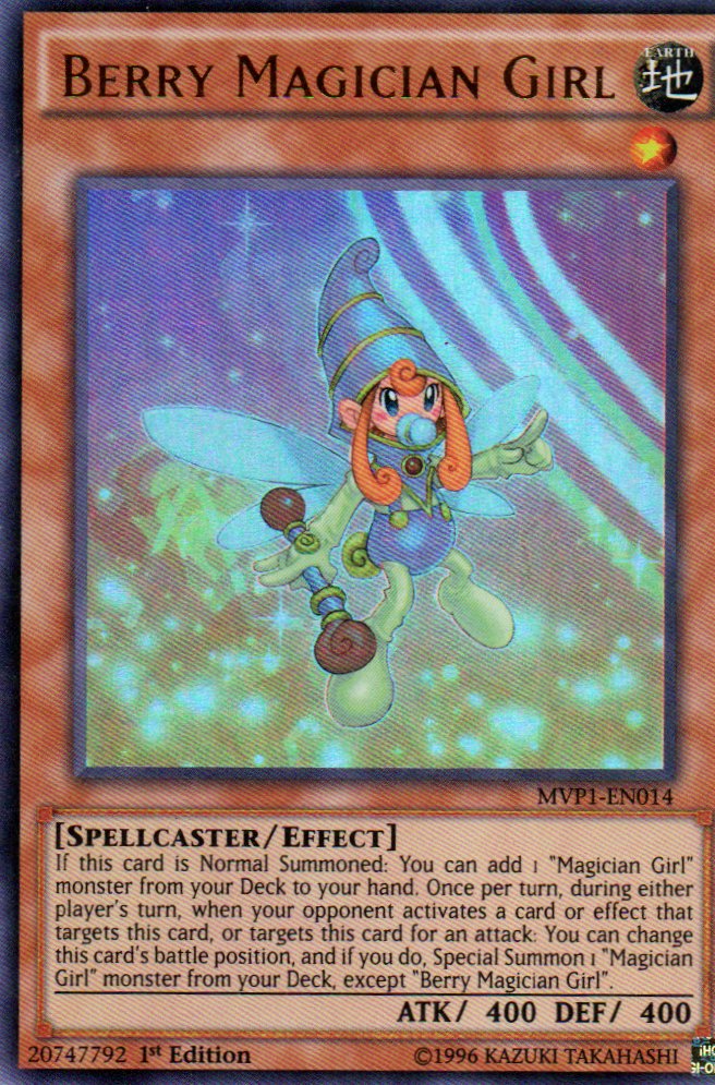 Berry Magician Girl MVP1-EN014 Ultra rare