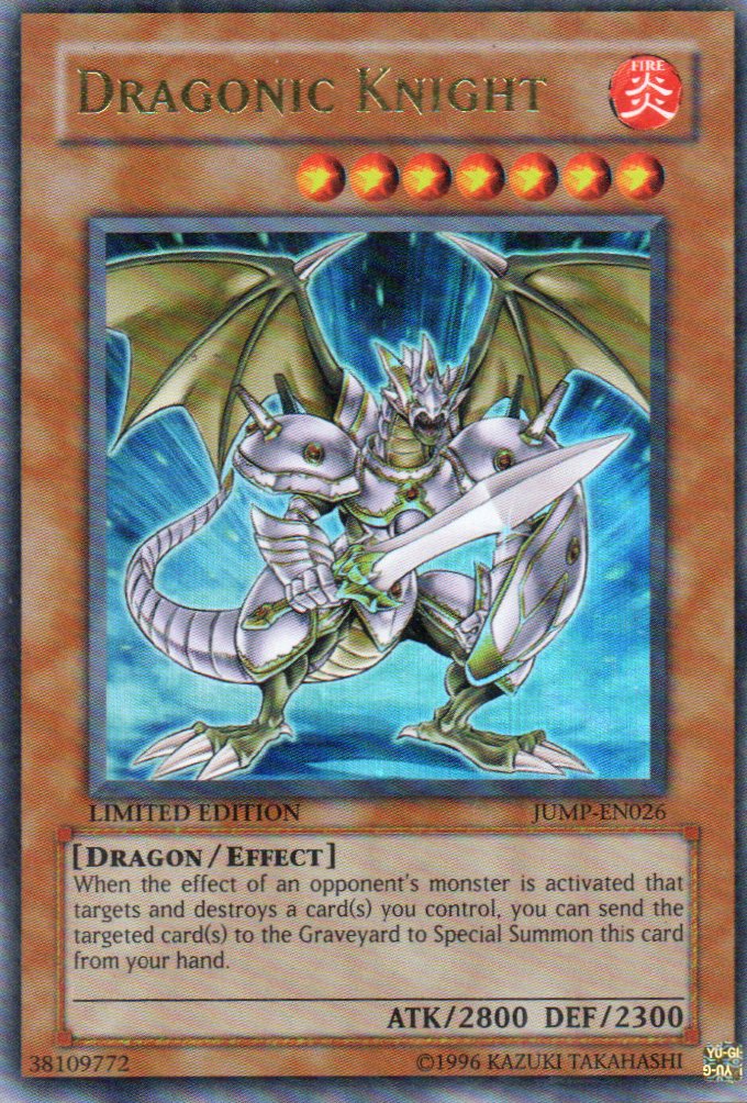 Dragonic Knight JUMP-EN026 Ultra rare