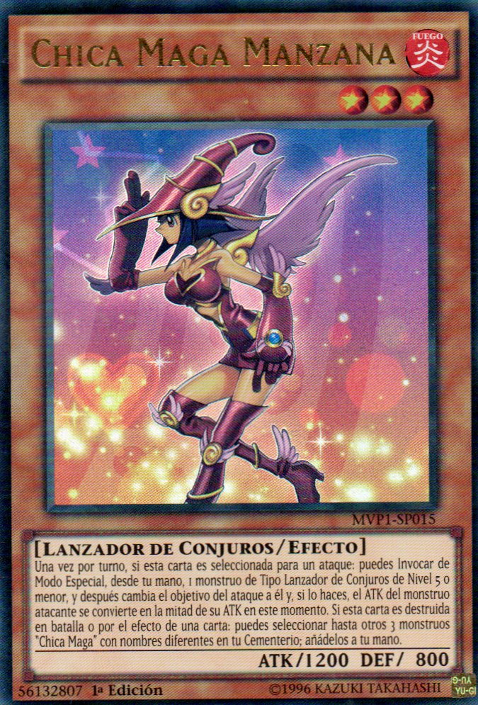 Chica Maga Manzana MVP1-SP015 Ultra rare