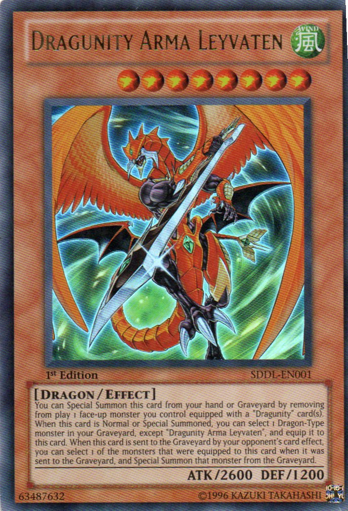 Dragunity Arma Leyvaten SDDL-EN001 Ultra rare