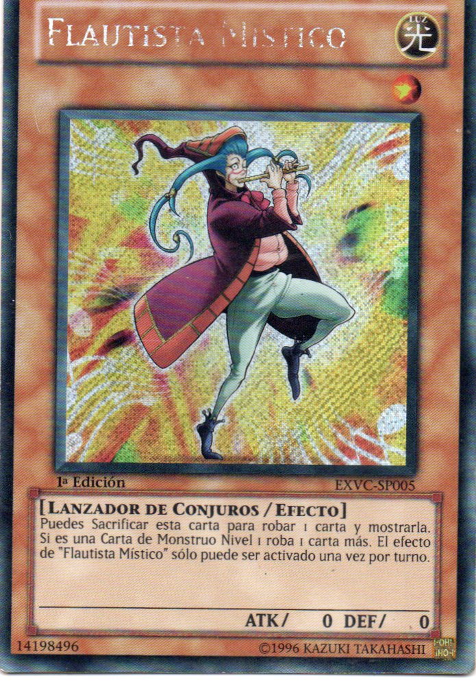 Flautista Mistico EXVC-SP005 Secret rare