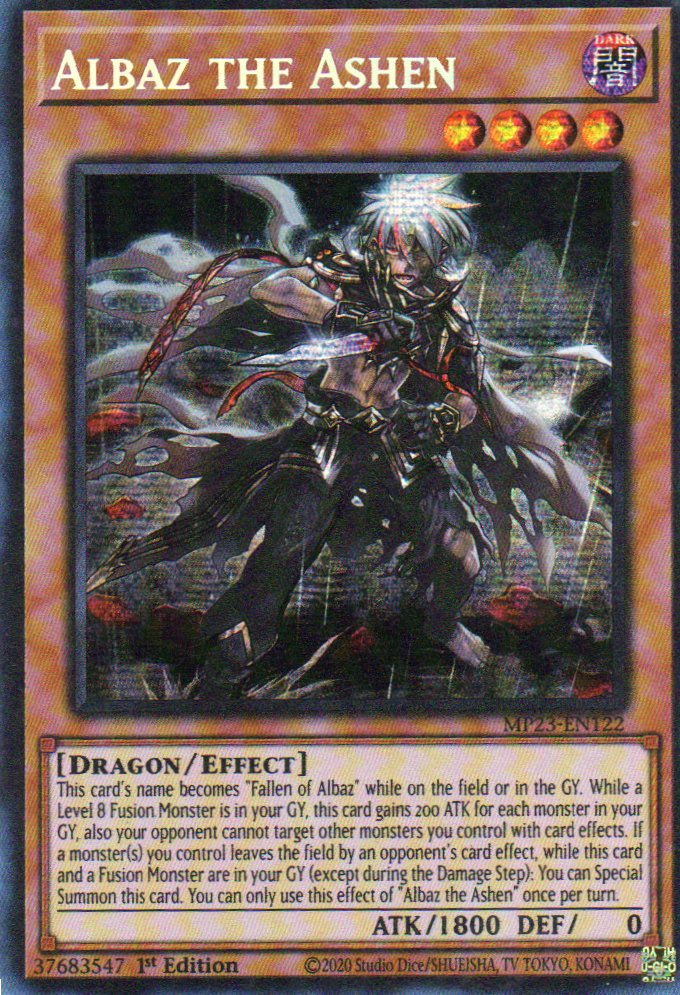 Albaz the Ashen MP23-EN122 secret rare